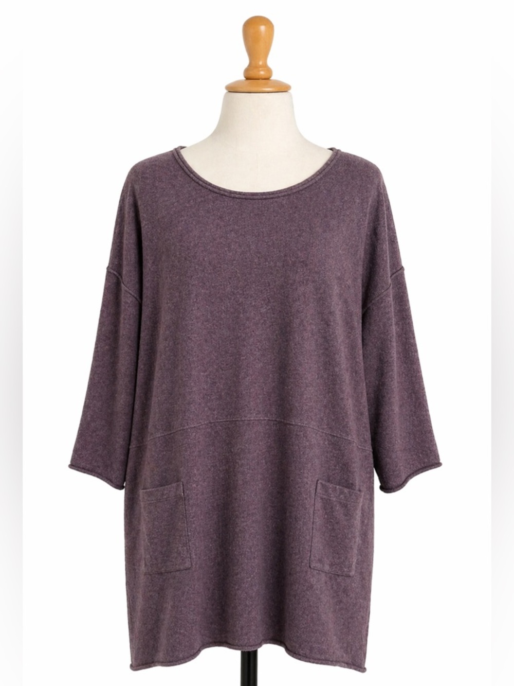 Purejill Womens Oversized Tunic Cashmere Sweater Small Lagenlook‎ Quiet Luxury